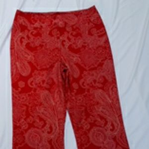 Women's pants by Harold's. 96% cotton 4% spandex.